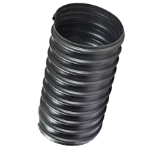 China pipe factory double-wall corrugated duct hdpe polyethylene tube pipe
